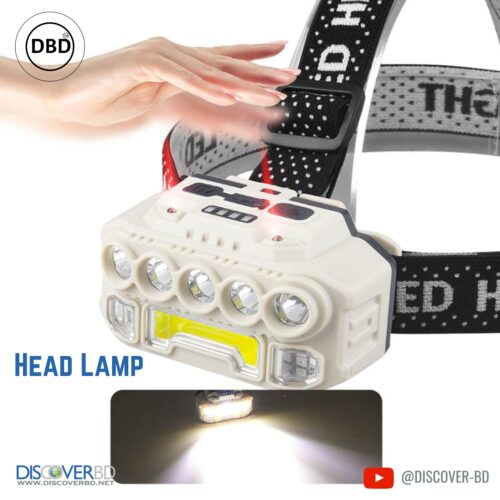 Multi Mode Head Lamp Rechargeable with Type C Port